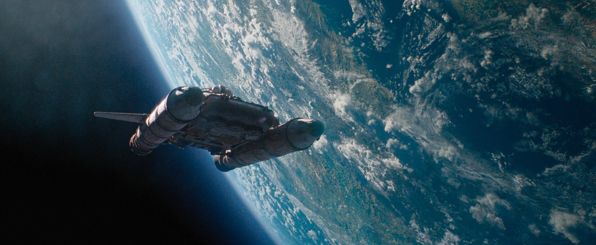Ship in orbit